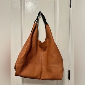 Tiffany & Fred Paris Full-Grain Leather Hobo Bag